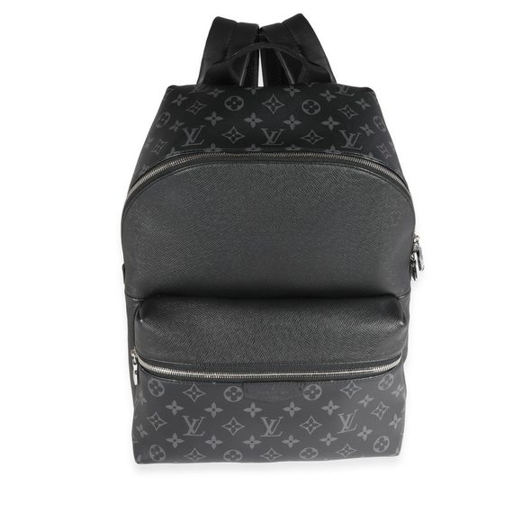 Louis Vuitton Black Monogram Eclipse & Taiga Discovery Backpack - Picture 1 of 7